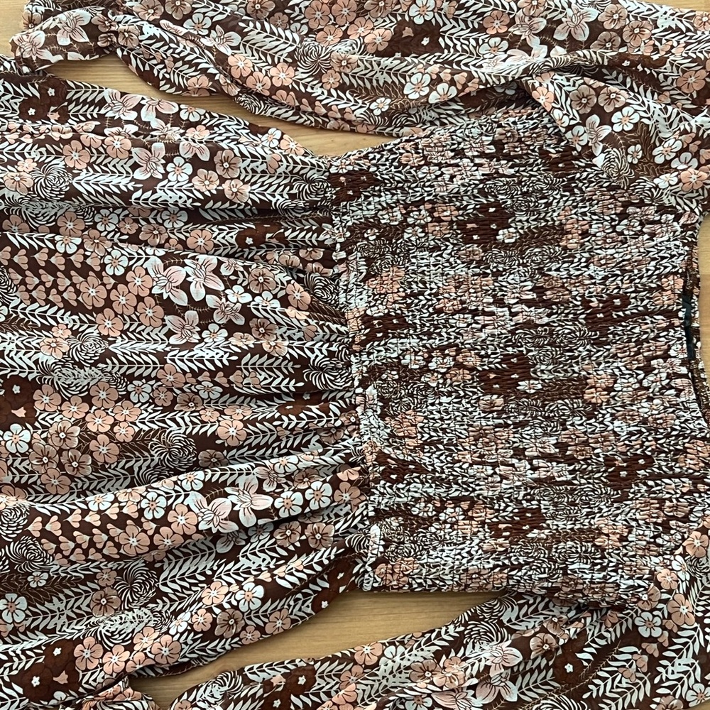 Floral Smocked Dress